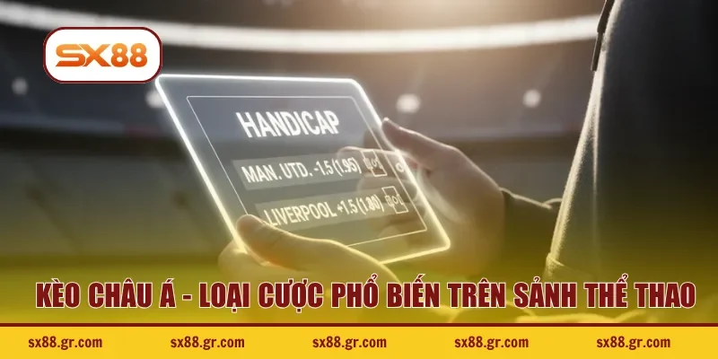 Kèo châu Á - Loại cược phổ biến trên các sảnh thể thao