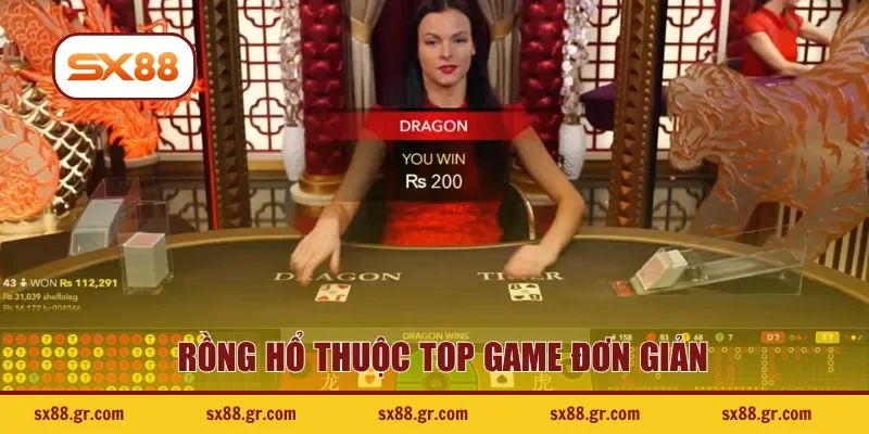 Rồng hổ thuộc top game đơn giản
